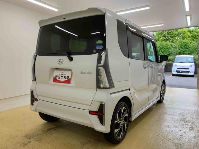 タント カスタムＸ　タイヤ新品　保証付き　まごころ保証１年付き　記録簿　取扱説明書　ディスプレイオーディオ　オートマチックハイビーム　衝突被害軽減システム　スマートキー　ＥＴＣ　アルミホイール　レーンアシスト　エアバッグ　エアコン（5枚目）