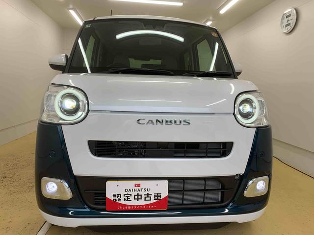 ムーヴキャンバス ストライプスＧターボ　保証付き（49枚目）