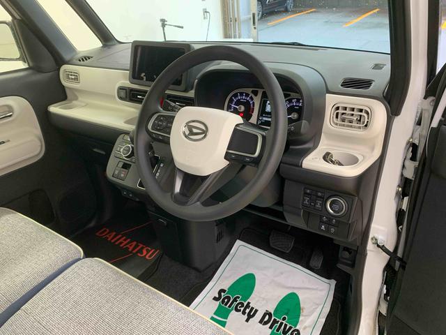 ムーヴキャンバス ストライプスＧ　まごころ保証１年付き　記録簿　取扱説明書　オートマチックハイビーム　衝突被害軽減システム　スマートキー　レーンアシスト　エアバッグ　エアコン　パワーステアリング　パワーウィンドウ　ＡＢＳ（22枚目）