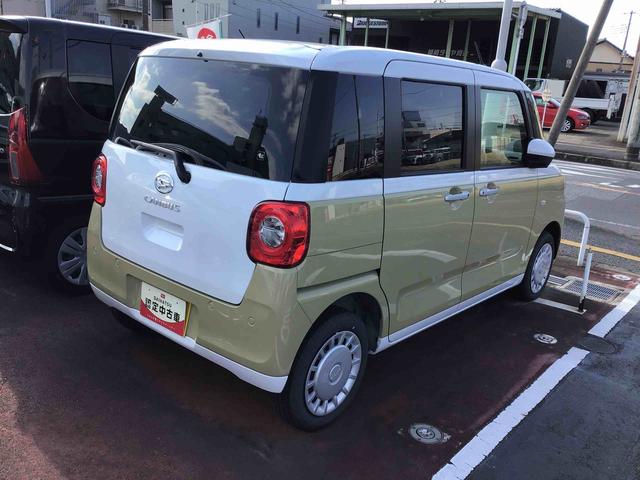 ムーヴキャンバス ストライプスX 衝突回避支援システム・4WD車・両側電動スライドドア・キーフリーシステム・オートライト・アイドリングストップ(5枚目)