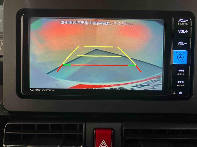 タント カスタムＸ／ナビ／バックモニター／ドラレコ　ナビ　バックモニター　ドライブレコーダー　両側パワースライドドア　イージークローザー　プッシュボタンスタート　インパネシフト　キーフリー　電動パーキングブレーキ　オートエアコン　シートヒーター（10枚目）