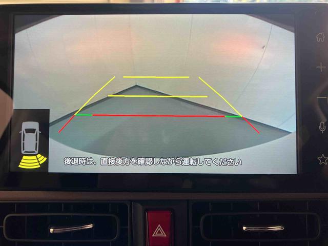 ムーヴキャンバス セオリーG/ディスプレイオーディオ/バックモニター ディスプレイオーディオ バックモニター 両側パワースライドドア スライドドアイージークローザー 前席シートヒーター プッシュボタンスタート インパネシフト キーフリー 電動パーキングブレーキ(8枚目)