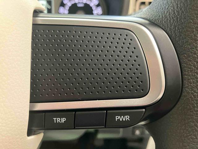 ムーヴキャンバス ストライプスＧ／ナビ／バックモニター／ドライブレコーダー　両側パワースライドドア　スライドドアイージークローザー　ナビ　バックモニター　ドライブレコーダー　オートエアコン　前席シートヒーター　インパネシフト　キーフリー　電動パーキングブレーキ　２トーン（12枚目）