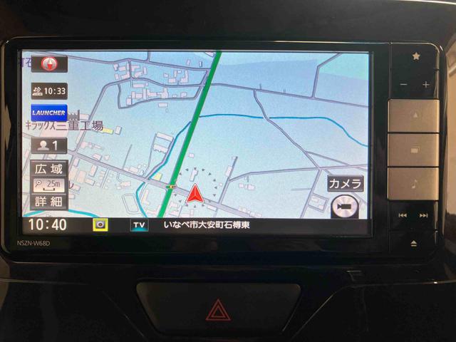 タント カスタムＸ　トップエディションリミテッドＳＡＩＩＩ／充実装備　ナビ　パノラマモニター　ドライブレコーダー　スマートアシスト　両側電動スライドドア　オートエアコン　インパネシフト　キーフリー　運転席シートヒーター（9枚目）