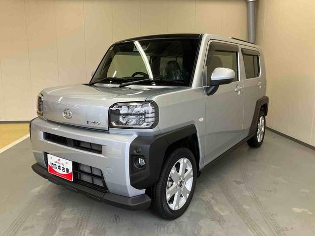 タフト Ｇ／７インチディスプレイオーディオ／バックモニター　７インチディスプレイオーディオ　バックモニター　オートエアコン　キーフリー　電動パーキングブレーキ　前席シートヒーター　１５インチアルミホイール　スマートアシスト　カムフラージュ柄　ガラスルーフ（2枚目）