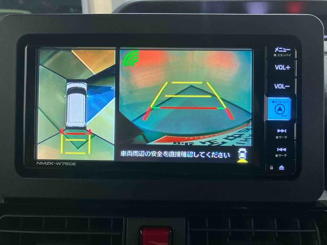 タント カスタムX/ナビ/パノラマモニター/ドラレコ ナビ パノラマモニター ドライブレコーダー オートエアコン 両側パワースライドドア イージークローザー キーフリー インパネシフト 電動パーキングブレーキ シートヒーター スマートアシスト(9枚目)