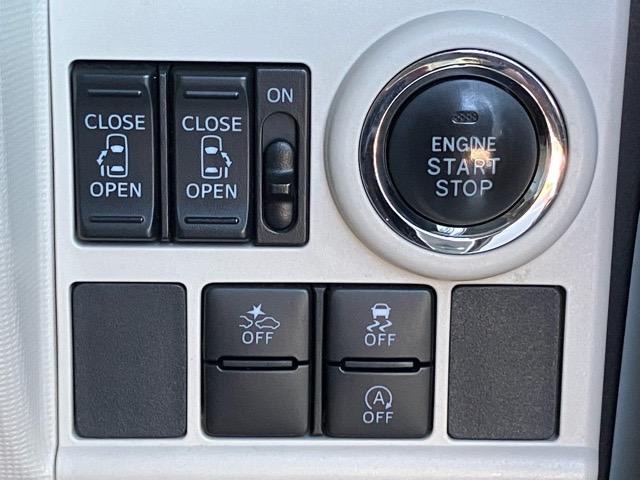 ムーヴキャンバス Ｇメイクアップ　ＳＡＩＩ　両側電動スライドドア・プッシュボタンスタート・オートエアコン・キーフリー・ベンチシート・パワーウィンドウ（3枚目）