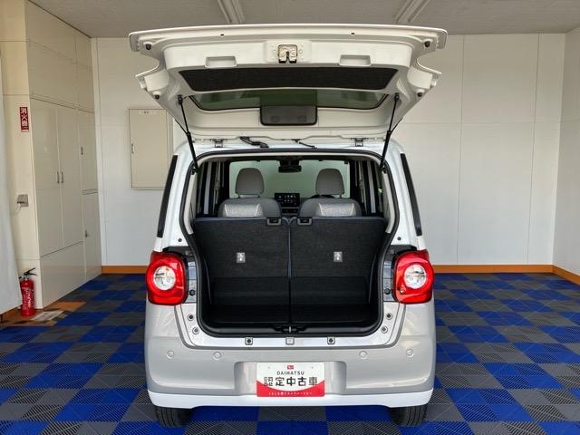 ムーヴキャンバス ストライプスGターボ 両側電動スライドドア・ディスプレイオーディオ・バックモニター・プッシュボタンスタート・ステアリングスイッチ・オートエアコン・キーフリー・ベンチシート・シートヒーター・コーナーセンサー・パワーウィンドウ(33枚目)