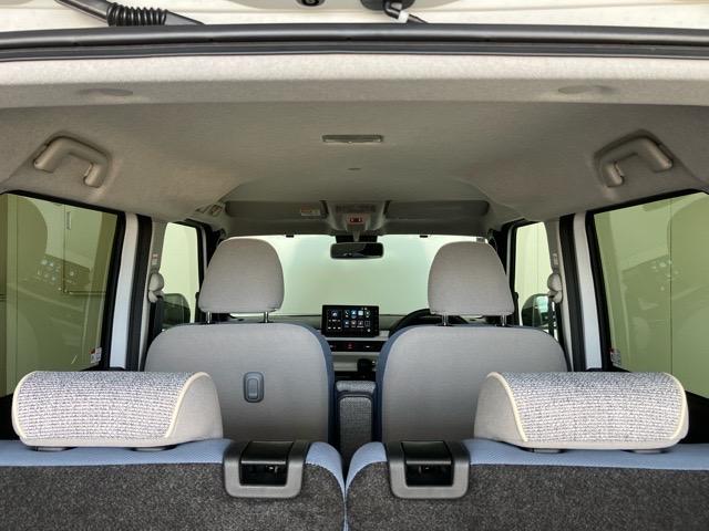 ムーヴキャンバス ストライプスGターボ 両側電動スライドドア・ディスプレイオーディオ・バックモニター・プッシュボタンスタート・ステアリングスイッチ・オートエアコン・キーフリー・ベンチシート・シートヒーター・コーナーセンサー・パワーウィンドウ(34枚目)