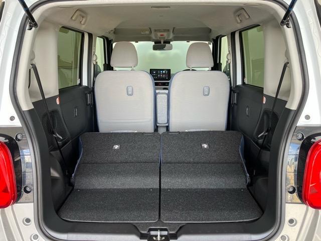 ムーヴキャンバス ストライプスGターボ 両側電動スライドドア・ディスプレイオーディオ・バックモニター・プッシュボタンスタート・ステアリングスイッチ・オートエアコン・キーフリー・ベンチシート・シートヒーター・コーナーセンサー・パワーウィンドウ(36枚目)