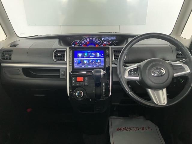 タント カスタムRS トップエディションSAII 両側電動スライドドア・ETC・バックモニター・プッシュボタンスタート・ステアリングスイッチ・オートエアコン・キーフリー・アルミホイール・パワーウィンドウ(2枚目)