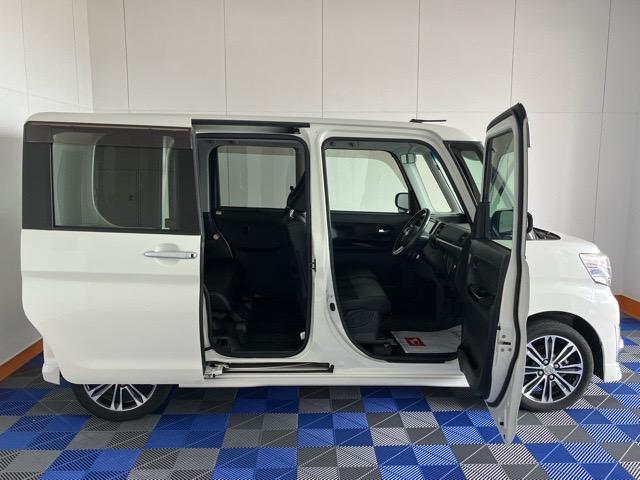 タント カスタムRS トップエディションSAII 両側電動スライドドア・ETC・バックモニター・プッシュボタンスタート・ステアリングスイッチ・オートエアコン・キーフリー・アルミホイール・パワーウィンドウ(17枚目)