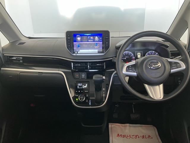 ムーヴ カスタム　ＸリミテッドＩＩ　ＳＡＩＩＩ　パノラマモニター・ドラレコ・プッシュボタンスタート・ステアリングスイッチ・オートエアコン・キーフリーシステム・オートハイビーム・アルミホイール・運転席シートヒーター・パワーウィンドウ（2枚目）