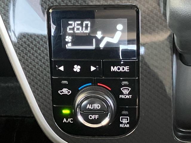 ムーヴ カスタム　ＸリミテッドＩＩ　ＳＡＩＩＩ　パノラマモニター・ドラレコ・プッシュボタンスタート・ステアリングスイッチ・オートエアコン・キーフリーシステム・オートハイビーム・アルミホイール・運転席シートヒーター・パワーウィンドウ（9枚目）