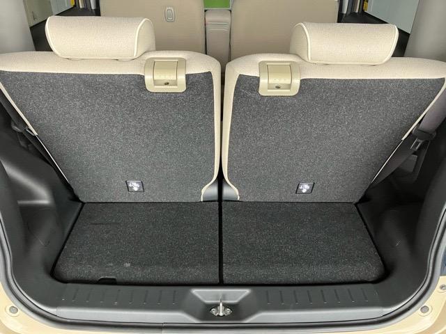 ムーヴキャンバス Ｘホワイトアクセントリミテッド　ＳＡＩＩＩ　両側電動スライドドア・プッシュボタンスタート・ステアリングスイッチ・オートエアコン・オートハイビーム・キーフリー・ベンチシート・全周囲カメラ対応・パワーウィンドウ（34枚目）