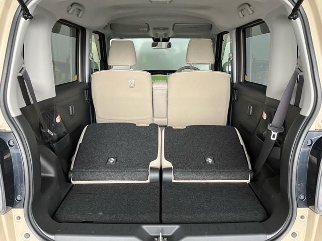 ムーヴキャンバス Ｘホワイトアクセントリミテッド　ＳＡＩＩＩ　両側電動スライドドア・プッシュボタンスタート・ステアリングスイッチ・オートエアコン・オートハイビーム・キーフリー・ベンチシート・全周囲カメラ対応・パワーウィンドウ（35枚目）