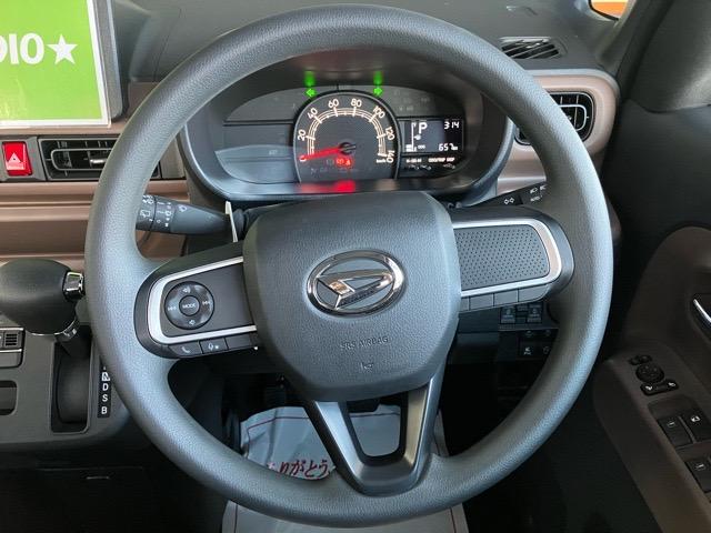 ムーヴキャンバス セオリーX 両側電動スライドドア・プッシュボタンスタート・ステアリングスイッチ・オートエアコン・キーフリー・コーナーセンサー・ベンチシート・パワーウィンドウ(11枚目)