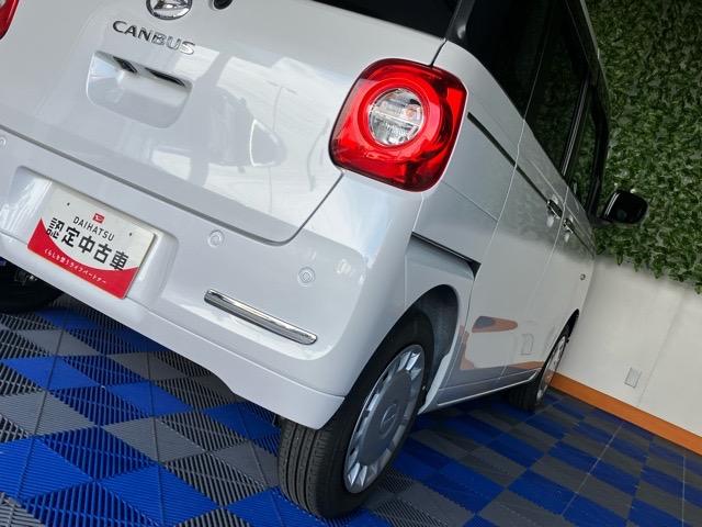 ムーヴキャンバス セオリーX 両側電動スライドドア・プッシュボタンスタート・ステアリングスイッチ・オートエアコン・キーフリー・コーナーセンサー・ベンチシート・パワーウィンドウ(31枚目)