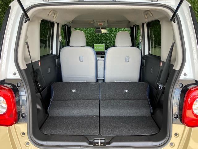 ムーヴキャンバス ストライプスＧ　両側電動スライドドア・プッシュボタンスタート・ステアリングスイッチ・オートエアコン・キーフリー・コーナーセンサー・ベンチシート・シートヒーター・パワーウィンドウ（36枚目）