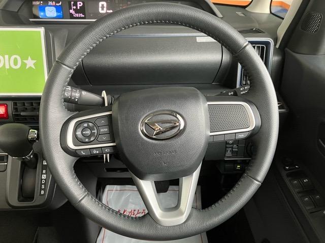 タント Xターボ 片側電動スライドドア・コーナーセンサー・プッシュボタンスタート・ステアリングスイッチ・オートエアコン・キーフリーシステム・シートヒーター・全周囲カメラ対応・パワーウィンドウ(8枚目)