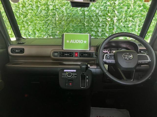 ムーヴキャンバス セオリーＧ　両側電動スライドドア・プッシュボタンスタート・ステアリングスイッチ・オートエアコン・キーフリー・コーナーセンサー・ベンチシート・シートヒーター・パワーウィンドウ（3枚目）