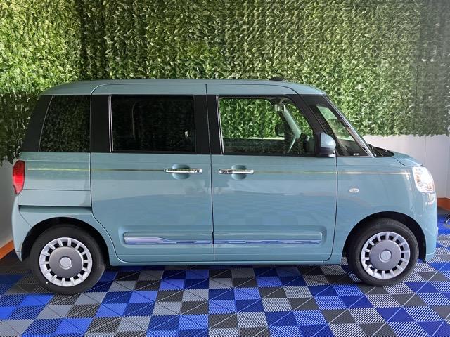 ムーヴキャンバス セオリーＧ　両側電動スライドドア・プッシュボタンスタート・ステアリングスイッチ・オートエアコン・キーフリー・コーナーセンサー・ベンチシート・シートヒーター・パワーウィンドウ（16枚目）