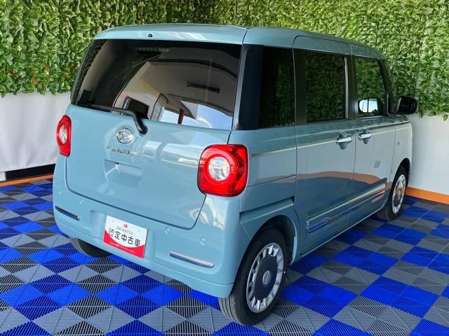 ムーヴキャンバス セオリーＧ　両側電動スライドドア・プッシュボタンスタート・ステアリングスイッチ・オートエアコン・キーフリー・コーナーセンサー・ベンチシート・シートヒーター・パワーウィンドウ（31枚目）