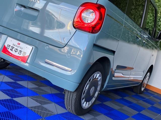 ムーヴキャンバス セオリーＧ　両側電動スライドドア・プッシュボタンスタート・ステアリングスイッチ・オートエアコン・キーフリー・コーナーセンサー・ベンチシート・シートヒーター・パワーウィンドウ（32枚目）