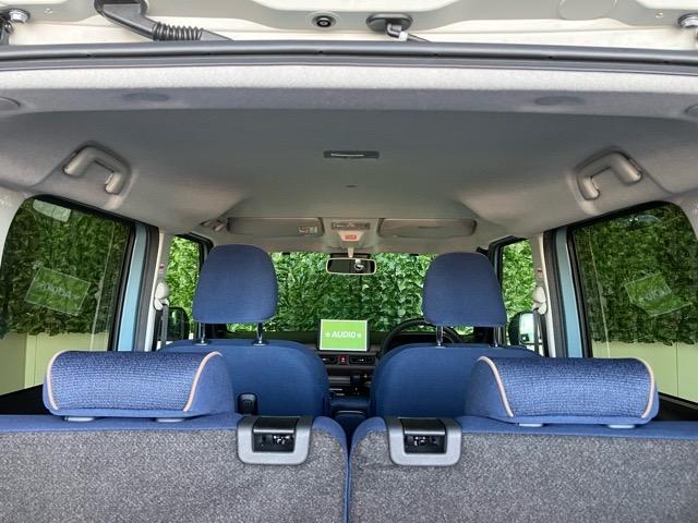 ムーヴキャンバス セオリーＧ　両側電動スライドドア・プッシュボタンスタート・ステアリングスイッチ・オートエアコン・キーフリー・コーナーセンサー・ベンチシート・シートヒーター・パワーウィンドウ（34枚目）