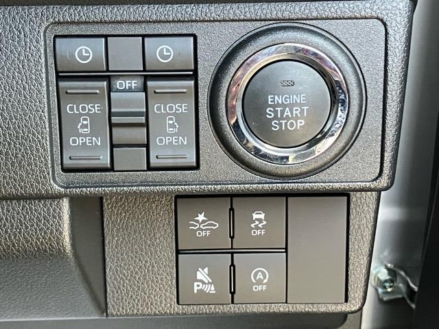 ムーヴキャンバス セオリーＧ　両側電動スライドドア・ディスプレイオーディオ・バックモニター・プッシュボタンスタート・ステアリングスイッチ・オートエアコン・キーフリー・コーナーセンサー・ベンチシート・パワーウィンドウ（8枚目）