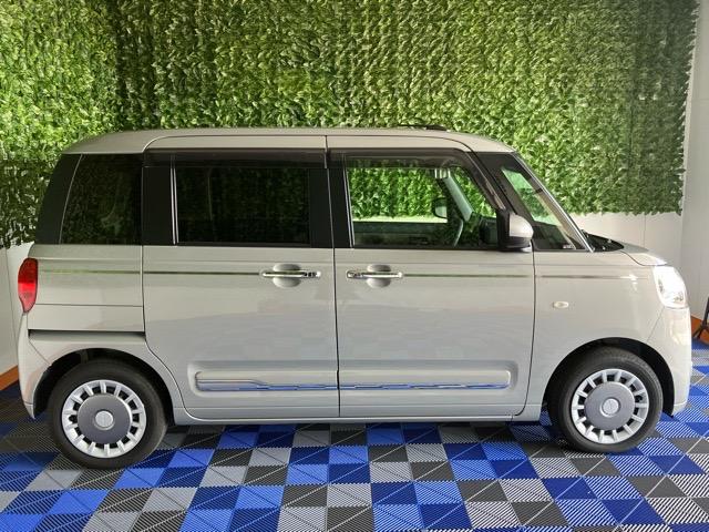 ムーヴキャンバス セオリーＧ　両側電動スライドドア・ディスプレイオーディオ・バックモニター・プッシュボタンスタート・ステアリングスイッチ・オートエアコン・キーフリー・コーナーセンサー・ベンチシート・パワーウィンドウ（16枚目）