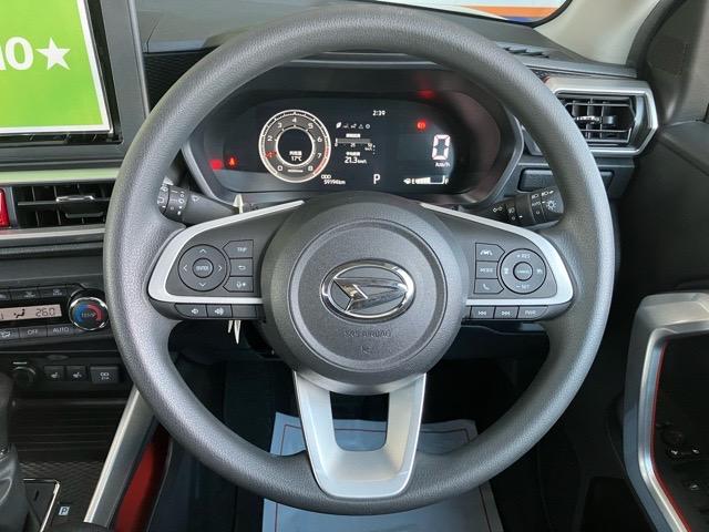 ロッキー G プッシュボタンスタート・ステアリングスイッチ・オートエアコン・キーフリーシステム・コーナーセンサー・アルミホイール・バックカメラ対応・シートヒーター・パワーウィンドウ(4枚目)