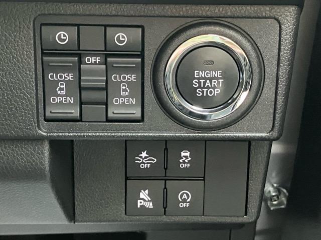 ムーヴキャンバス セオリーＧ　両側電動スライドドア・プッシュボタンスタート・ステアリングスイッチ・オートエアコン・キーフリー・コーナーセンサー・ベンチシート・シートヒーター・バックカメラ対応・パワーウィンドウ（4枚目）