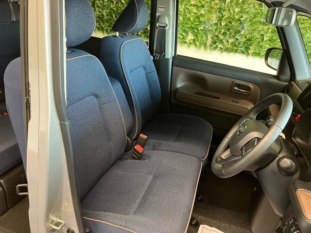 ムーヴキャンバス セオリーＧ　両側電動スライドドア・プッシュボタンスタート・ステアリングスイッチ・オートエアコン・キーフリー・コーナーセンサー・ベンチシート・シートヒーター・バックカメラ対応・パワーウィンドウ（18枚目）