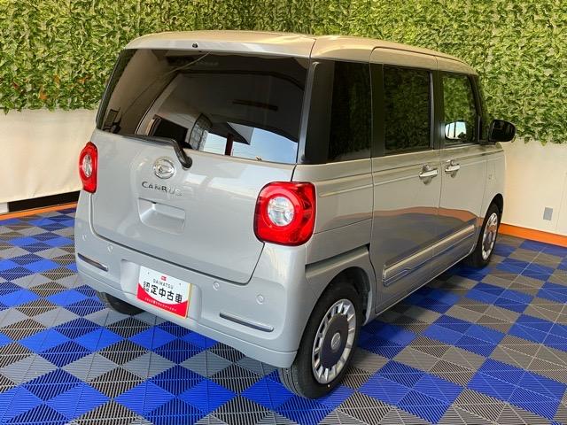 ムーヴキャンバス セオリーＧ　両側電動スライドドア・プッシュボタンスタート・ステアリングスイッチ・オートエアコン・キーフリー・コーナーセンサー・ベンチシート・シートヒーター・バックカメラ対応・パワーウィンドウ（31枚目）