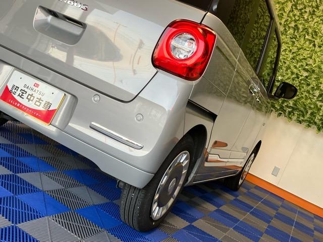 ムーヴキャンバス セオリーＧ　両側電動スライドドア・プッシュボタンスタート・ステアリングスイッチ・オートエアコン・キーフリー・コーナーセンサー・ベンチシート・シートヒーター・バックカメラ対応・パワーウィンドウ（32枚目）