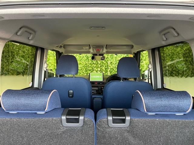 ムーヴキャンバス セオリーＧ　両側電動スライドドア・プッシュボタンスタート・ステアリングスイッチ・オートエアコン・キーフリー・コーナーセンサー・ベンチシート・シートヒーター・バックカメラ対応・パワーウィンドウ（34枚目）