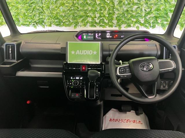 タント カスタムＸ　両側電動スライドドア・プッシュボタンスタート・ステアリングスイッチ・オートエアコン・キーフリーシステム・シートヒーター・バックカメラ対応・アルミホイール・パワーウィンドウ（3枚目）