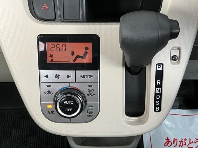 ムーヴ Ｘターボ　アウトレット車・軽度の修復歴あり・バックモニター・プッシュボタンスタート・ステアリングスイッチ・オートエアコン・ベンチシート・アルミホイール・パワーウィンドウ（7枚目）