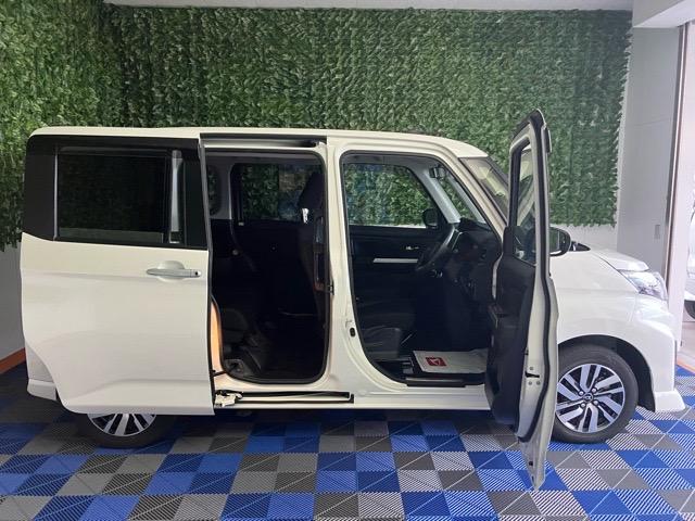 トール カスタムＧ　両側電動スライドドア・プッシュボタンスタート・ステアリングスイッチ・オートエアコン・キーフリー・コーナーセンサー・ウォークスルー・アルミホイール・パワーウィンドウ（17枚目）