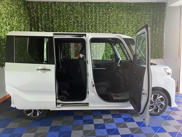 タント カスタムＸ　両側電動スライドドア・プッシュボタンスタート・ステアリングスイッチ・オートエアコン・キーフリーシステム・シートヒーター・全周囲カメラ対応・アルミホイール・パワーウィンドウ（17枚目）