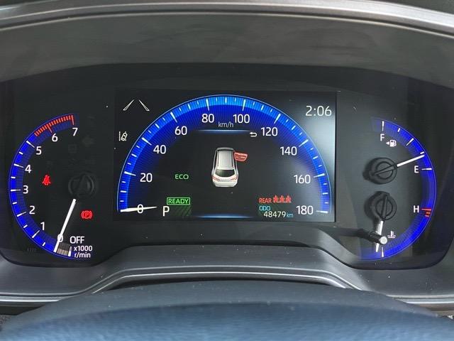 カローラツーリング ハイブリッド　ダブルバイビー　ＥＴＣ・ドラレコ・バックモニター・プッシュボタンスタート・ステアリングスイッチ・オートエアコン・キーフリー・アルミホイール・パワーウィンドウ（6枚目）