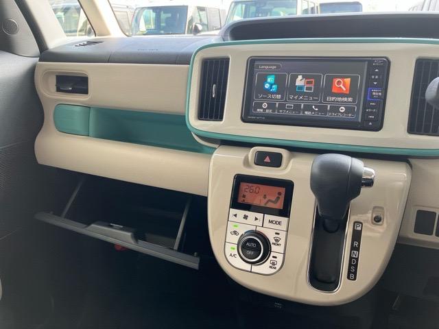 ムーヴキャンバス Ｇメイクアップリミテッド　ＳＡＩＩＩ　両側電動スライドドア・ドラレコ・ＥＴＣ・パノラマモニター・プッシュボタンスタート・ステアリングスイッチ・オートエアコン・キーフリー・ベンチシート・パワーウィンドウ（11枚目）