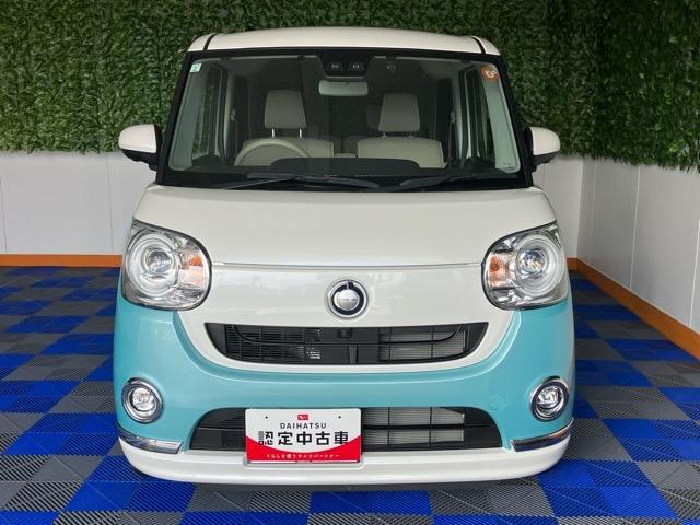 ムーヴキャンバス Ｇメイクアップリミテッド　ＳＡＩＩＩ　両側電動スライドドア・ドラレコ・ＥＴＣ・パノラマモニター・プッシュボタンスタート・ステアリングスイッチ・オートエアコン・キーフリー・ベンチシート・パワーウィンドウ（15枚目）