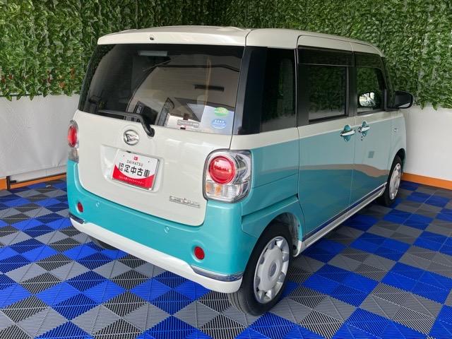 ムーヴキャンバス Ｇメイクアップリミテッド　ＳＡＩＩＩ　両側電動スライドドア・ドラレコ・ＥＴＣ・パノラマモニター・プッシュボタンスタート・ステアリングスイッチ・オートエアコン・キーフリー・ベンチシート・パワーウィンドウ（32枚目）