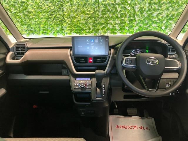 ムーヴ Ｘ　片側電動スライドドア・ディスプレイオーディオ・Ｂｌｕｅｔｏｏｔｈ・パノラマモニター・プッシュボタンスタート・ステアリングスイッチ・オートエアコン・キーフリー・コーナーセンサー・パワーウィンドウ（3枚目）