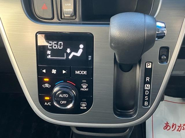 ムーヴ カスタム　Ｘ　ＳＡ　バックモニター・プッシュボタンスタート・ステアリングスイッチ・オートエアコン・キーフリーシステム・アルミホイール・パワーウィンドウ（8枚目）