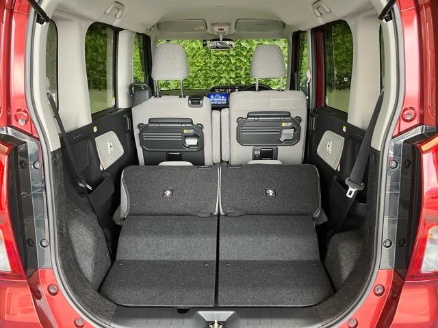 タント Ｘ　片側電動スライドドア・ドラレコ・パノラマモニター・プッシュボタンスタート・ステアリングスイッチ・オートエアコン・キーフリー・コーナーセンサー・シートヒーター・パワーウィンドウ（36枚目）