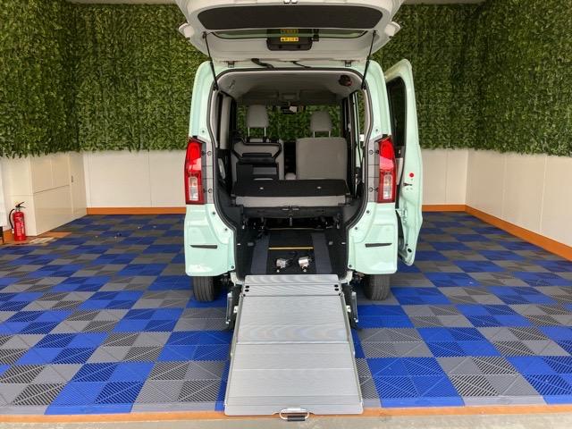 タント スローパーＸ　福祉車両・両側電動スライドドア・ドラレコ・コーナーセンサー・プッシュボタンスタート・ステアリングスイッチ・オートエアコン・キーフリー・ベンチシート・シートヒーター・パワーウィンドウ（4枚目）