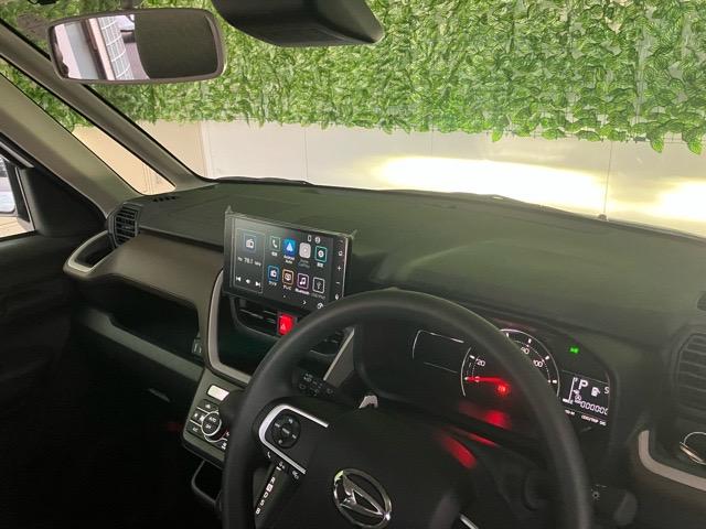 ムーヴ Ｘ　片側電動スライドドア・ディスプレイオーディオ・Ｂｌｕｅｔｏｏｔｈ・パノラマモニター・プッシュボタンスタート・ステアリングスイッチ・オートエアコン・キーフリー・コーナーセンサー・パワーウィンドウ（3枚目）